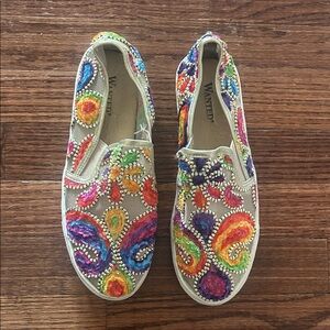 Wanted Picasso Slip On Sneakers